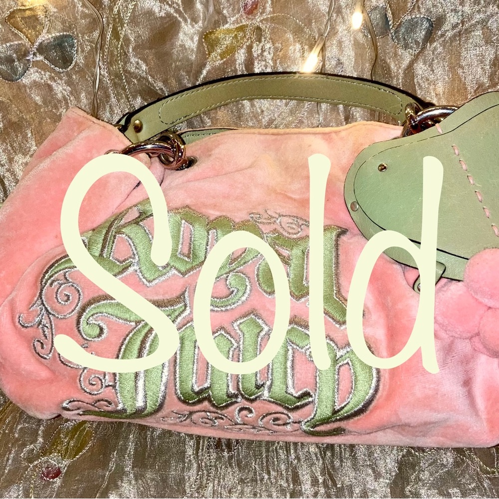 🌟2 hrs. ONLY-LAST CHANCE🌟💖EXTREMELY RARE VINTAGE JUICY COUTURE HANDBAG💖